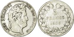 World Coins - Coin, France, Louis-Philippe, 5 Francs, 1839, Lyon, , Silver, KM:749.4