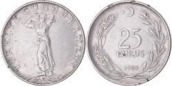 World Coins - Coin, Turkey, 25 Kurus, 1960