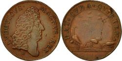 World Coins - France, Token, Louis XIV, Dat Cura Quietem, , Copper