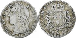 World Coins - France, Louis XV, 1/10 Écu au bandeau, 1765, Paris, 2nd semestre, Silver