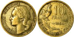 World Coins - Coin, France, Guiraud, 10 Francs, 1954, Paris, , Aluminum-Bronze