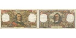 World Coins - France, 100 Francs, Corneille, 1970, 1970-09-03, VF(20-25), Fayette:65.32