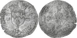 World Coins - France, Henri II, Douzain aux croissants, 1552, Troyes, , Billon