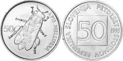 World Coins - Slovenia, 50 Stotinov, 1995, Aluminum, , KM:3