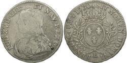 World Coins - Coin, France, Louis XV, 1/2 Écu aux branches d'olivier, 1/2 ECU, 44 Sols, 1730
