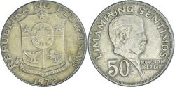 World Coins - Coin, Philippines, 50 Sentimos, 1972