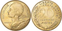 World Coins - Coin, France, Marianne, 20 Centimes, 1972, , Aluminum-Bronze, KM:P446