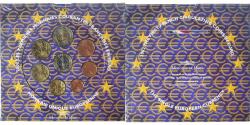 World Coins - France, Coffret 1c. à 2€, 2002, Monnaie de Paris, BU,