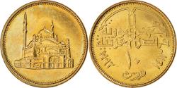 World Coins - Coin, Egypt, 10 Piastres, 1992/AH1413, , Brass, KM:732