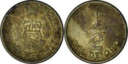 World Coins - Peru, 1/2 Sol, 1976