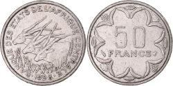 World Coins - Coin, Central African States, 50 Francs, 1998