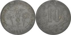 World Coins - Coin, Algeria, 10 Centimes, 1917, , Zinc, Elie:10.6