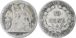 World Coins - French Indochina, 10 Centimes, 1927, Paris, , Silver, KM:16.1