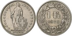 World Coins - Switzerland, Franc, 1978, Bern, Copper-nickel, , KM:24a.1
