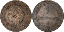 World Coins - France, Centime, Cérès, 1872, Paris, Bronze, , Gadoury:88, KM:826.1
