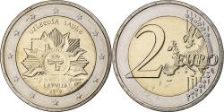 World Coins - Latvia, 2 Euro, The Rising Sun, 2019, Bi-Metallic,