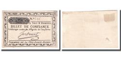 World Coins - France, 2 Sous, Undated (1791-92), COTE SAINT ANDRE, AU(50-53)
