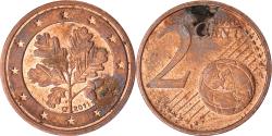 World Coins - Coin, GERMANY - FEDERAL REPUBLIC, 2 Euro Cent, 2011