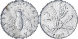 World Coins - Coin, Italy, 2 Lire, 1957, Rome, , Aluminum, KM:94
