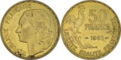 World Coins - Coin, France, Guiraud, 50 Francs, 1951, Paris, , Aluminum-Bronze