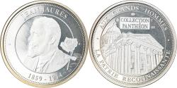 World Coins - France, Medal, Collection Panthéon, Jean Jaurès, Politics, , Silver