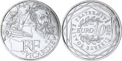 World Coins - France, 10 Euro, Picardie, 2012, Paris, , Silver, KM:1882