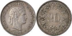 World Coins - Coin, Switzerland, 20 Rappen, 1944