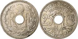 World Coins - France, 25 Centimes, Lindauer, 1939, Nickel-Bronze, , KM:867b