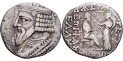Ancient Coins - Kingdom of Parthia, Gotarzes II, Tetradrachm, 50-51, Seleukeia, Billon