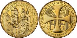 World Coins - France, Token, Cathédrale Notre-Dame de la Seds, 2009, Copper-nickel Aluminium