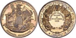 World Coins - France, Medal, Comice Agricole des Sables d'Olonne, 1878, Vermeil,