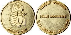World Coins - France, Medal, Parti Socialiste, Fédération de la Somme, Epinay, 1971, Gilt