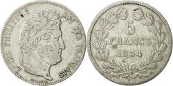 World Coins - Coin, France, Louis-Philippe, 5 Francs, 1834, Bayonne, , Silver