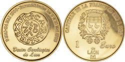 World Coins - France, Euro, Laon - Cathédrale Notre Dame, 1998, Euro des villes,