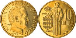 World Coins - Coin, Monaco, Rainier III, 10 Centimes, 1995, , Aluminum-Bronze, KM:142