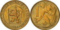 World Coins - Coin, Czechoslovakia, Koruna, 1983, , Aluminum-Bronze, KM:50