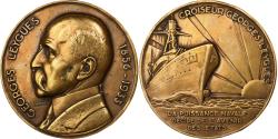 World Coins - France, Medal, Croiseur Georges Leygues, 1933, Bronze, Guiraud,