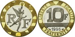 World Coins - Coin, France, Génie, 10 Francs, 1996, , Aluminum-Bronze, Gadoury:827a