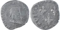 World Coins - Coin, France, Henri IV, Double Tournois, 1593, , Copper