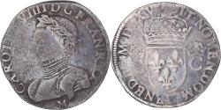 World Coins - Coin, France, Charles IX, Teston, 1565, Toulouse, , Silver
