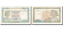 World Coins - France, 500 Francs, La Paix, 1940, P. Rousseau and R. Favre-Gilly, 1940-12-05