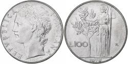 World Coins - Italy, 100 Lire, 1978, Rome, , Stainless Steel, KM:96.1
