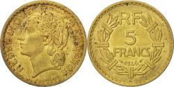 World Coins - Coin, France, Lavrillier, 5 Francs, 1946, Castelsarrasin,