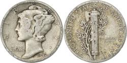 Us Coins - United States, Dime, Mercury Dime, 1942, U.S. Mint, Silver, , KM:140