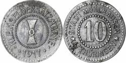 World Coins - Germany, Stadt Mühlhausen in Thüringen, 10 Pfennig, 1917, , Iron