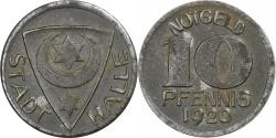 World Coins - Germany, Stadt Halle, 10 Pfennig, 1917, , Zinc
