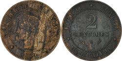 World Coins - France, 2 Centimes, Cérès, 1889, Paris, Bronze, , Gadoury:105
