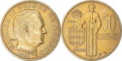 World Coins - Coin, Monaco, Rainier III, 50 Centimes, 1962, , Aluminum-Bronze