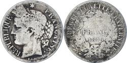 World Coins - Coin, France, Cérès, Franc, 1849, Paris, , Silver, KM:759.1