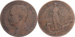 World Coins - Italy, Vittorio Emanuele III, 5 Centesimi, 1909, Rome, Bronze, , KM:42